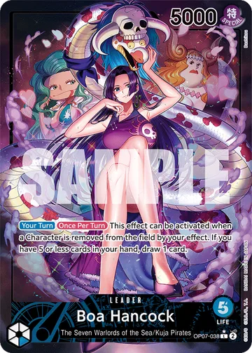 Boa Hancock OP07-038 · P1, carta de One Piece de 500 Years in the Future