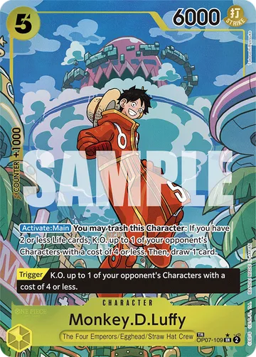 Monkey.D.Luffy OP07-109 · P2