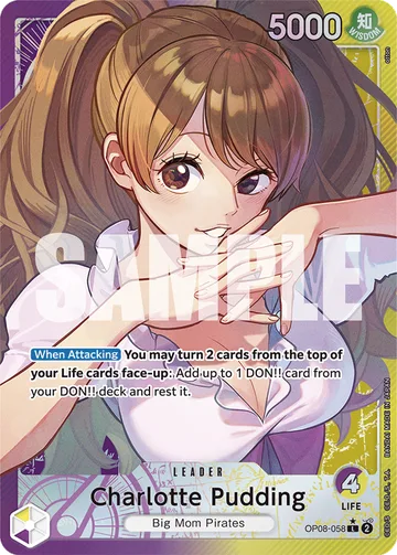 Charlotte Pudding OP08-058 · P1