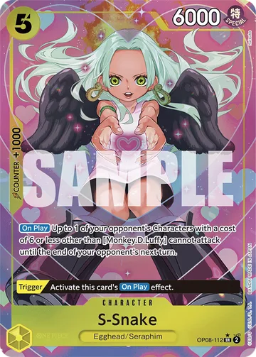 S-Snake OP08-112 · P1