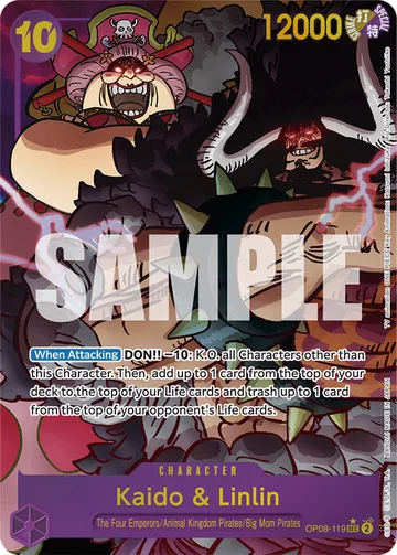 Kaido &amp; Linlin OP08-119 · P1