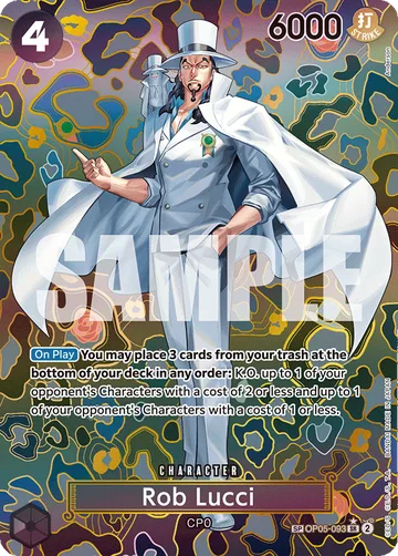 Rob Lucci OP05-093 · P2