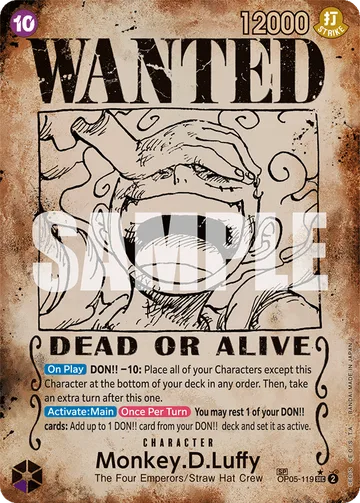 Monkey.D.Luffy OP05-119 · P6