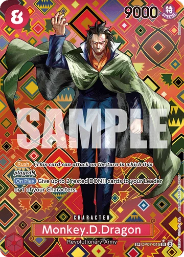 Monkey.D.Dragon OP07-015 · P2