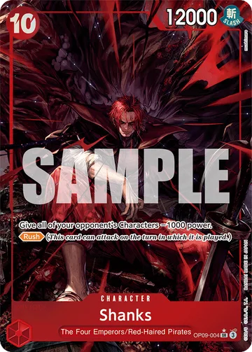 Shanks OP09-004 · P1