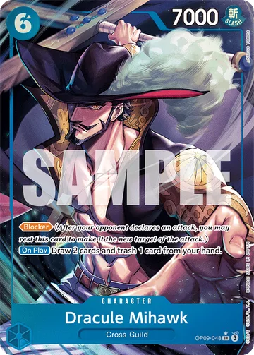 Dracule Mihawk OP09-048 · P1