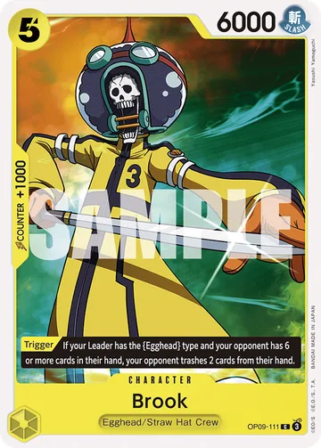 Brook OP09-111, carta de One Piece de Emperors in the New World