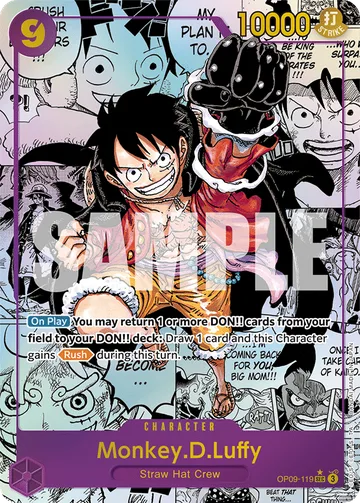 Monkey.D.Luffy OP09-119 · P2