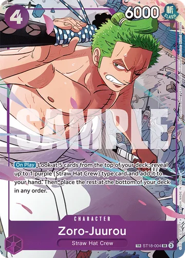 Zoro-Juurou ST18-004 · P1