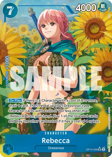 Rebecca OP10-058 · P1