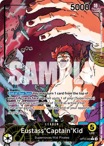 Eustass"Captain"Kid OP10-099 · P1