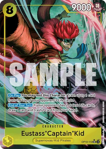 Eustass"Captain"Kid OP10-112 · P1