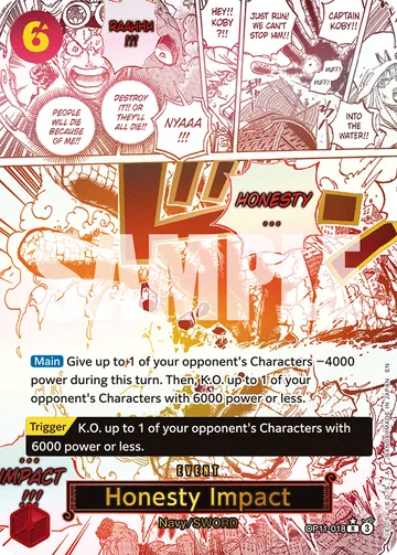 Honesty Impact OP11-018 · P1