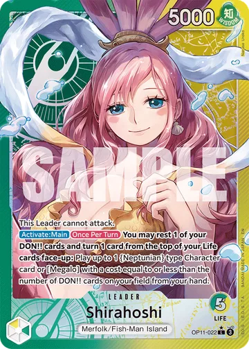 Shirahoshi OP11-022 · P1