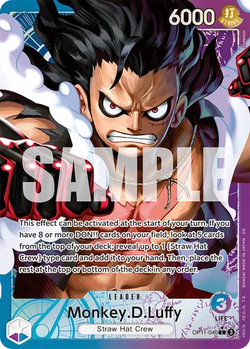 Monkey.D.Luffy OP11-040 · P1