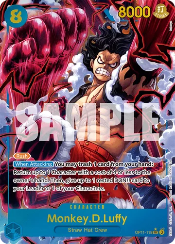 Monkey.D.Luffy OP11-118 · P1