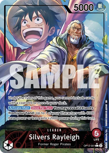 Silvers Rayleigh OP12-001 · P1