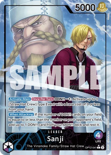 Sanji OP12-041 · P1
