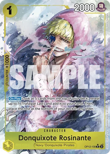 Donquixote Rosinante OP12-108 · P1