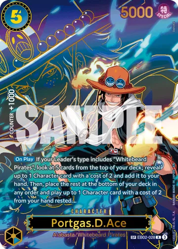 Portgas.D.Ace EB02-028 · P1