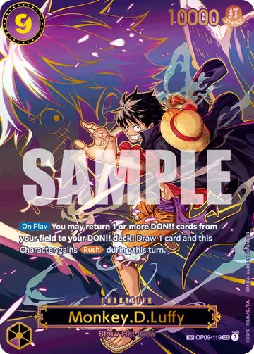 Monkey.D.Luffy OP09-119 · P3