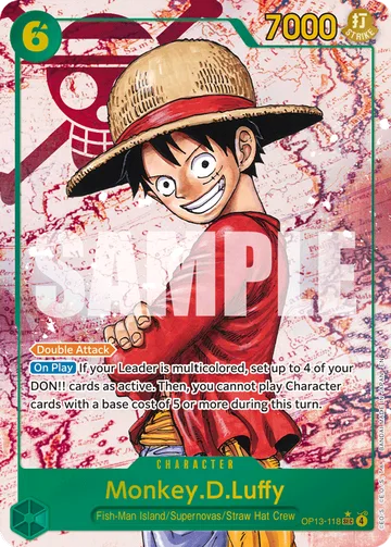 Monkey.D.Luffy OP13-118 · P1
