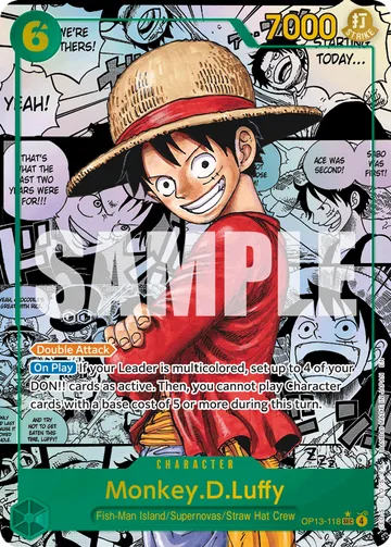 Monkey.D.Luffy OP13-118 · P2
