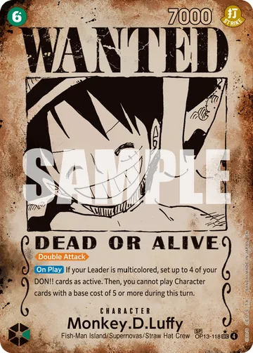 Monkey.D.Luffy OP13-118 · P4