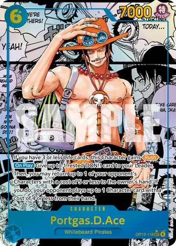 Portgas.D.Ace OP13-119 · P2