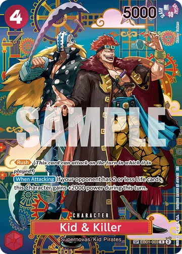 Kid &amp; Killer EB01-003 · P5