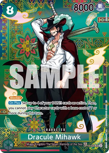 Dracule Mihawk OP12-030 · P2