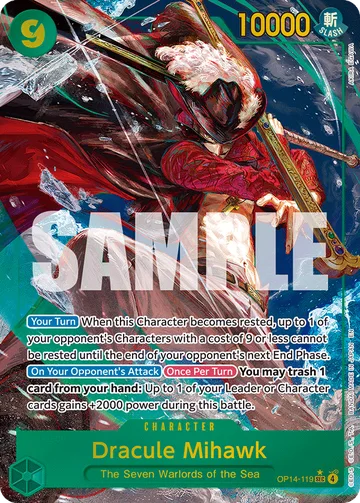 Dracule Mihawk OP14-119 · P1