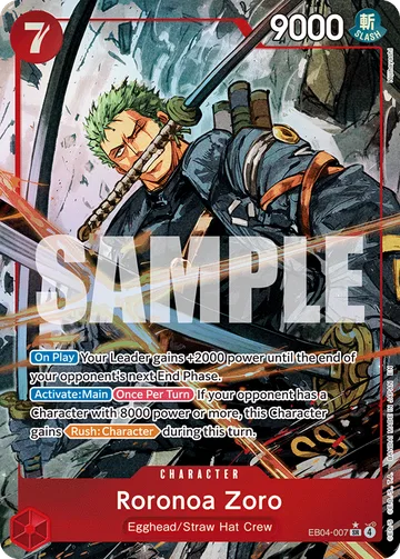 Roronoa Zoro EB04-007 · P1