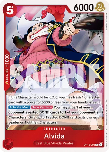 Alvida OP15-003