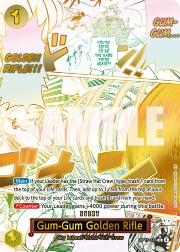 Gum-Gum Golden Rifle