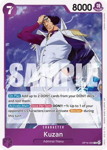 Kuzan OP16-063