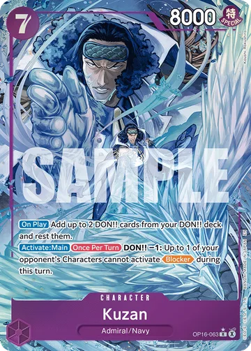 Kuzan OP16-063 · P1