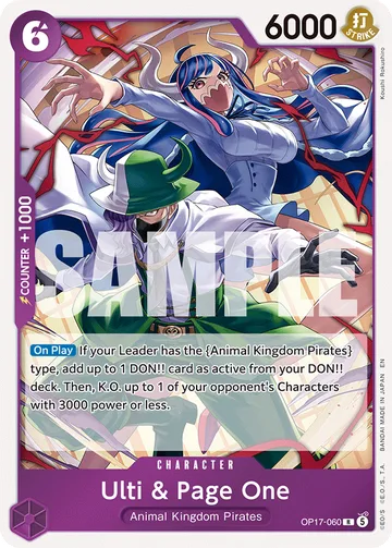 Ulti &amp; Page One