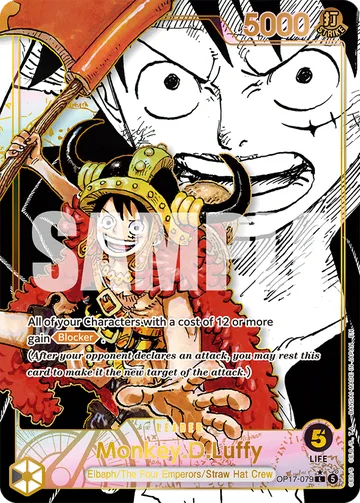 Monkey.D.Luffy OP17-079 · P2