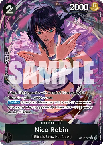 Nico Robin OP17-087 · P1