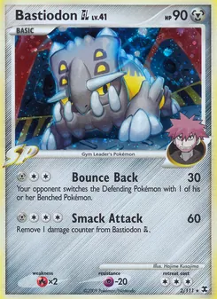 Bastiodon GL 2/111, carta de Pokémon de Rising Rivals