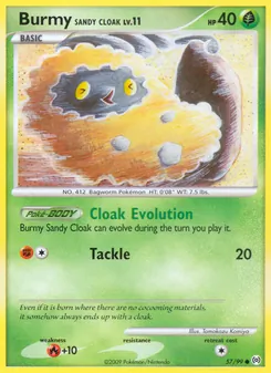 Burmy Sandy Cloak 57/99