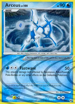 Arceus AR4, carta de Pokémon de Arceus