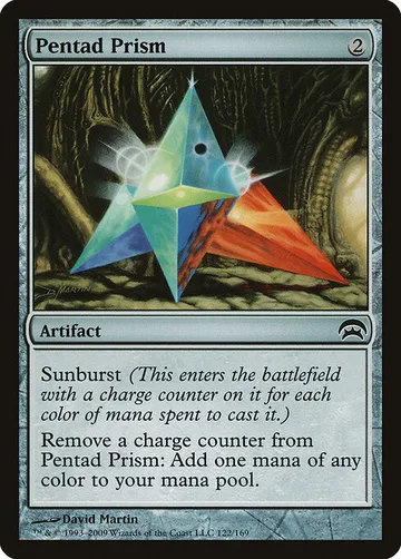 Pentad Prism 122, carta de Magic: The Gathering de Planechase