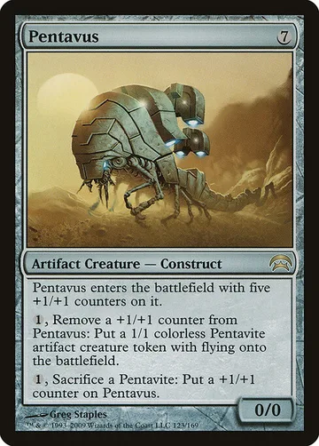 Pentavus 123, carta de Magic: The Gathering de Planechase
