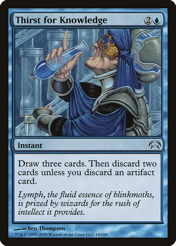 Thirst for Knowledge 14, carta de Magic: The Gathering de Planechase