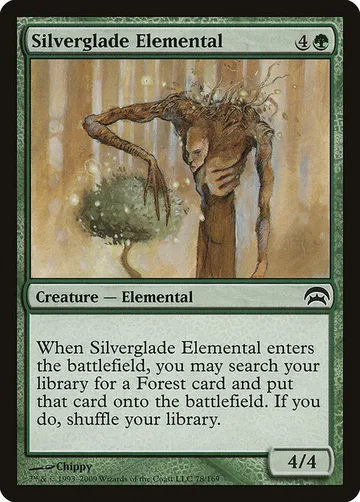 Silverglade Elemental 78, carta de Magic: The Gathering de Planechase