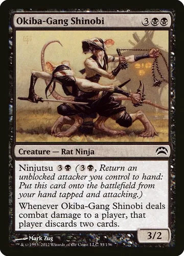 Okiba-Gang Shinobi 35, carta de Magic: The Gathering de Planechase 2012