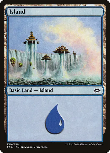Island 139, carta de Magic: The Gathering de Planechase Anthology