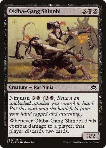 Okiba-Gang Shinobi 35, carta de Magic: The Gathering de Planechase Anthology